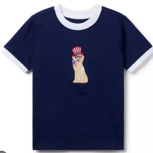Janie and Jack Blue Short Sleeve Tee